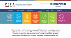 Desktop Screenshot of pefa.org